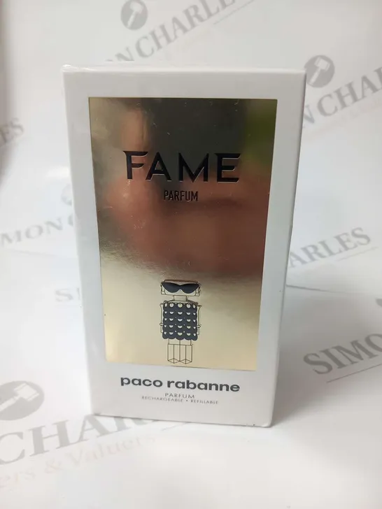 BOXED AND SEALED FAME PARFUM PACO RABANNE 80ML