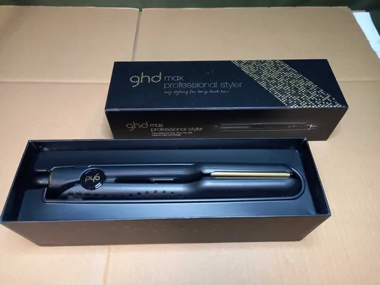 BOXED GHD MAX PROFESSIONAL STYLER