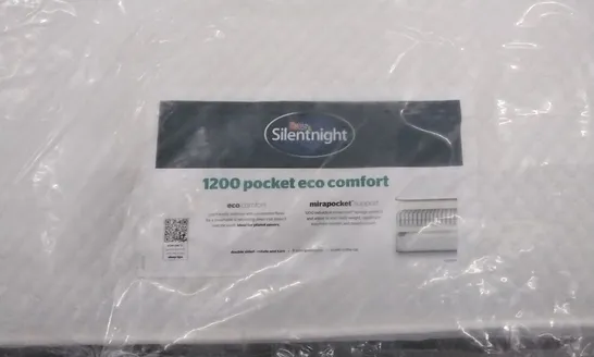 QUALITY BAGGED SILENTNIGHT ECO COMFORT POCKET SPRUNG KING SIZE 5' MATTRESS