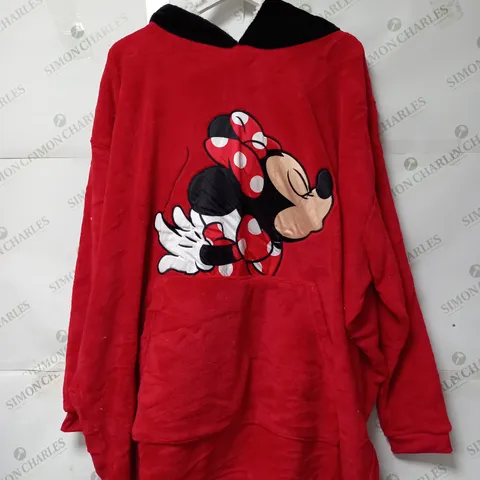 DISNEY MICKEY AND MINNIE MOUSE OVERSIZED HOODIE ONE SIZE