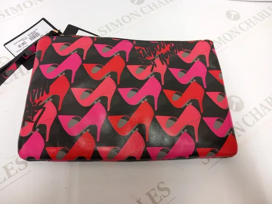 LANVIN PARIS SMALL POUCH IN PRINTED CALF 