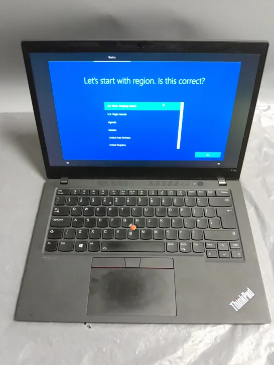 UNBOXED LENOVO THINPAD T14S GEN 2 LAPTOP 