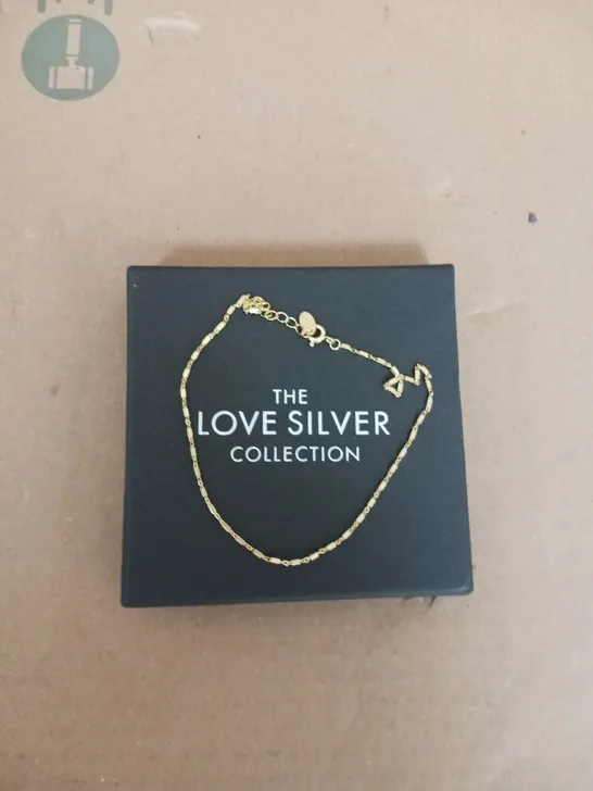 BOXED THE LOVE SILVER COLLECTION BRACELET 