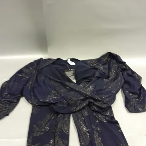 KIM AND CO NAVY JUMPSUIT SIZE XL