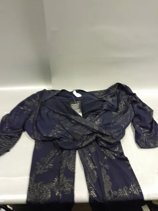 KIM AND CO NAVY JUMPSUIT SIZE XL