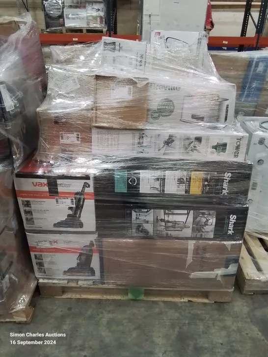 PALLET OF APPROXIMATELY 26 UNPROCESSED RAW RETURN HOUSEHOLD AND ELECTRICAL GOODS TO INCLUDE;