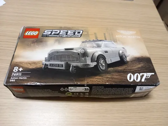 BOXED LEGO SPEED CHAMPIONS 007 ASTON MARTIN DB5 76911