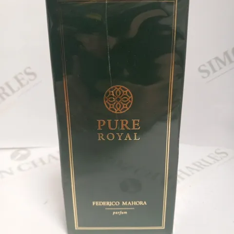 BOXED AND SEALED PURE ROYAL FEDERICO MAHORA PARFUM 50ML