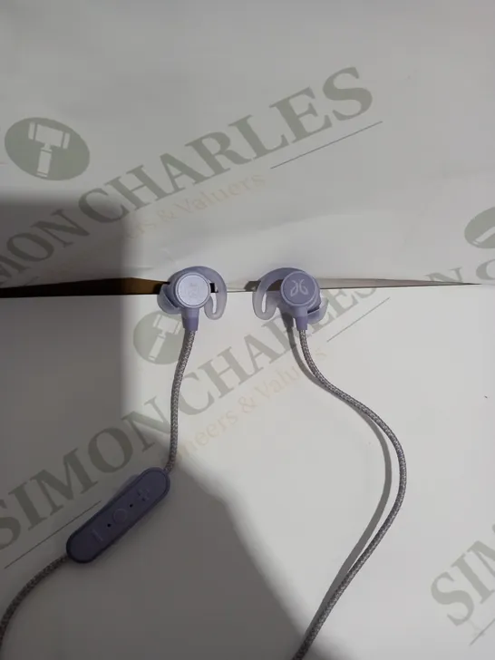 JAYBIRD PRO SWEAT WIRED EARPHONES IN PURPLE