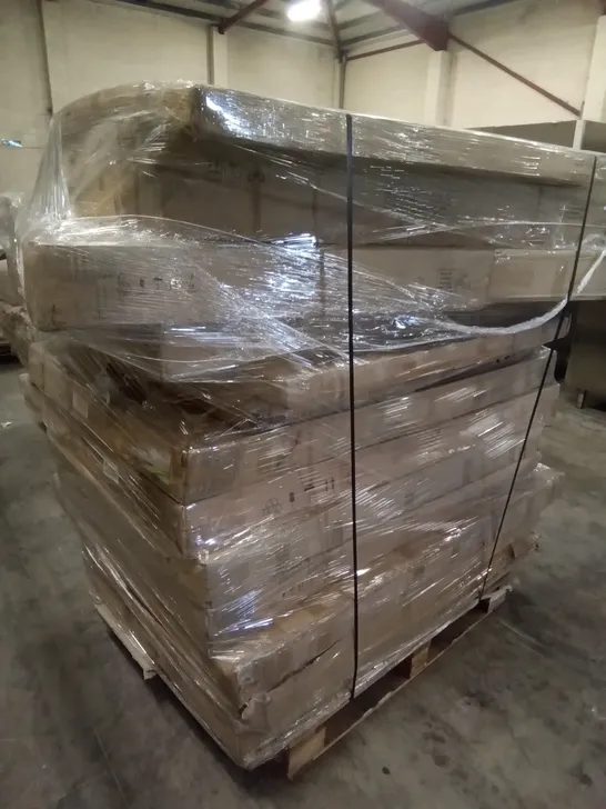 PALLET OF ASSORTED FLAT PACK FURNITURE PARTS