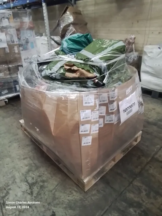 PALLET OF APPROXIMATELY 26 UNPROCESSED RAW RETURN HOUSEHOLD AND ELECTRICAL GOODS TO INCLUDE;