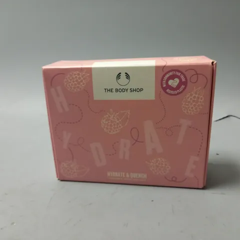 BOXED THE BODY SHOP HYDRATE AND QUENCH VITAMIN E SKINCARE GIFT