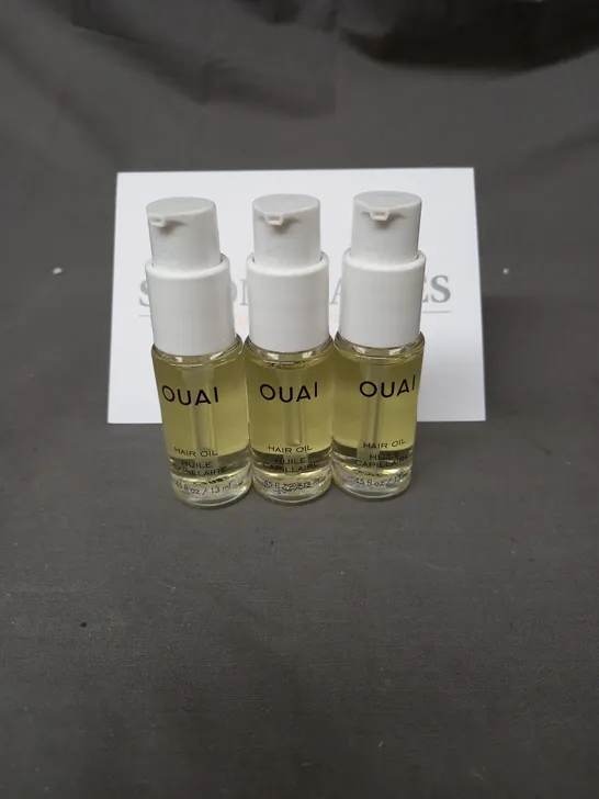 OUAI X3 HAIR OIL 13ML - COLLECTION ONLY