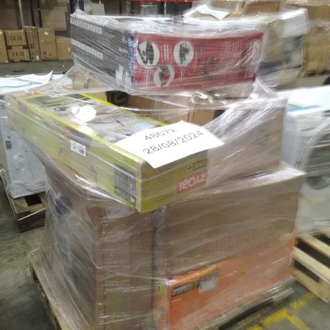 PALLET OF APPROXIMATELY 12 UNPROCESSED RAW RETURN HOUSEHOLD AND ELECTRICAL GOODS TO INCLUDE;