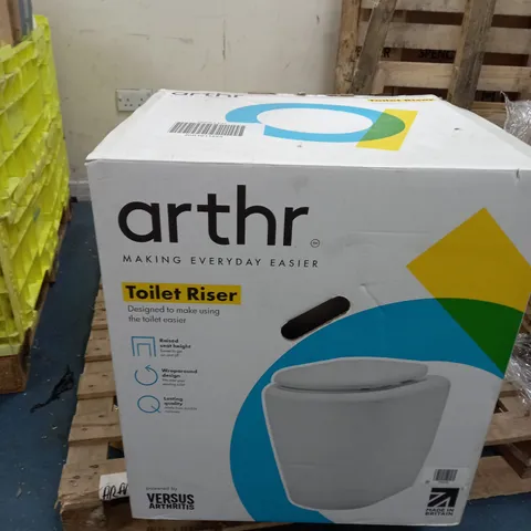 ARTHR TOILET RISER - COLLECTION ONLY 