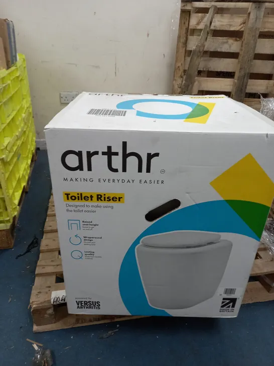 ARTHR TOILET RISER - COLLECTION ONLY 