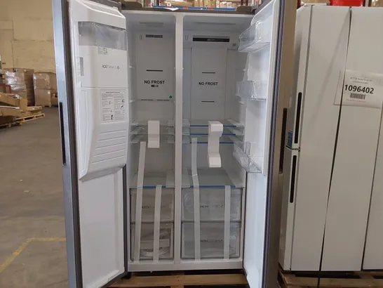 HAIER HSR5918DIMP AMERICAN-STYLE FRIDGE FREEZER - UNPROCESSED RAW RETURN 