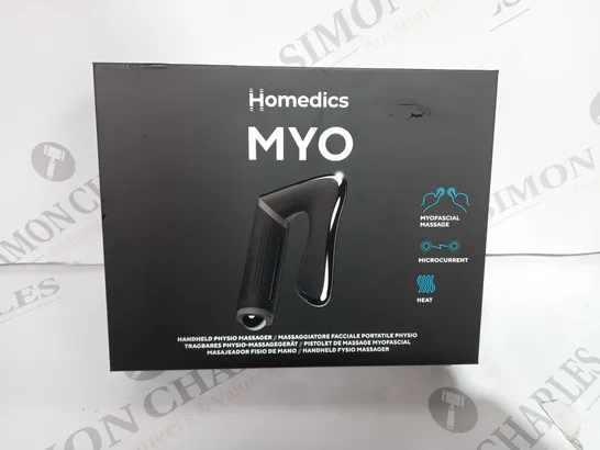 BRAND NEW BOXED HOMEDICS MYO HANDHELD PHYSIO MASSAGER 