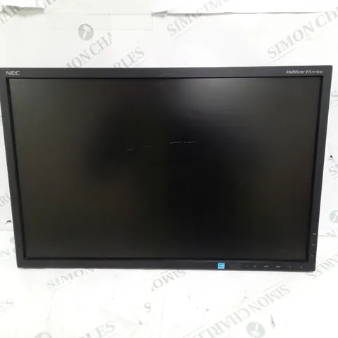 22-INCH NEC MULTISYNC EA223WM LCD MONITOR BLACK