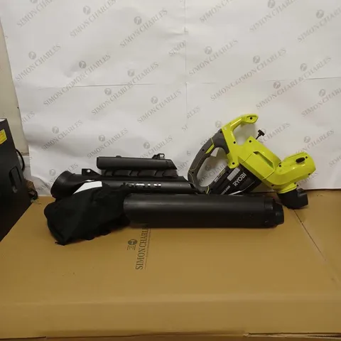 RYOBI 18V CORDLESS BLOWER VACUUM