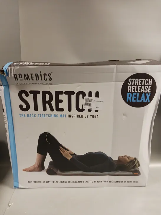 BOXED HOMEDICS STRETCH YOGA BACK STRETCHING MAT 