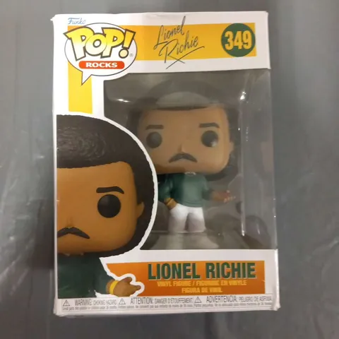 BOXED POP! ROCKS LIONEL RICHIE 349 VINYL FIGURE 