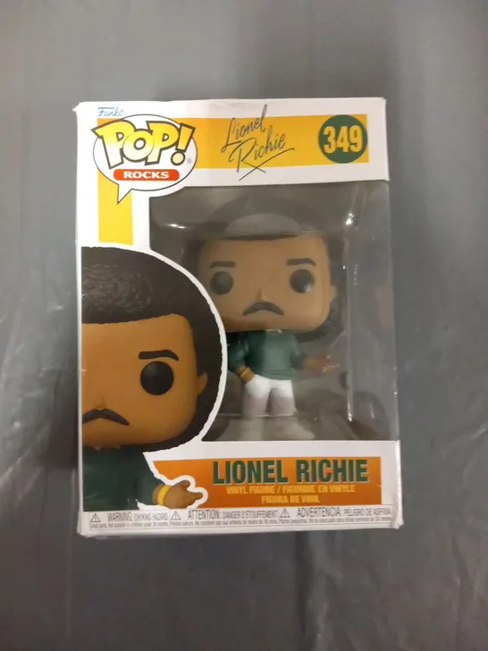 BOXED POP! ROCKS LIONEL RICHIE 349 VINYL FIGURE 