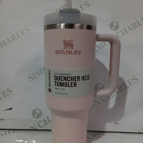 STANLEY THE QUENCHER H2.0 FLOWSTATE TUMBLER IN PALE PINK (1.18L)