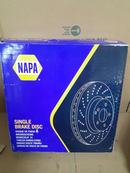 NAPA SINGLE BRAKE DISC NBD5667 / COLLECTION ONLY 