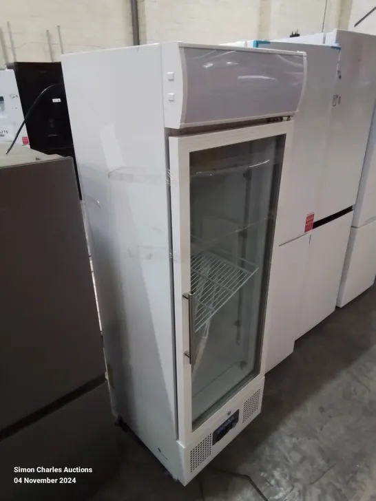 POLAR COMMERCIAL GLASS FRONT DISPLAY FRIDGE - UNPROCESSED RAW RETURN 