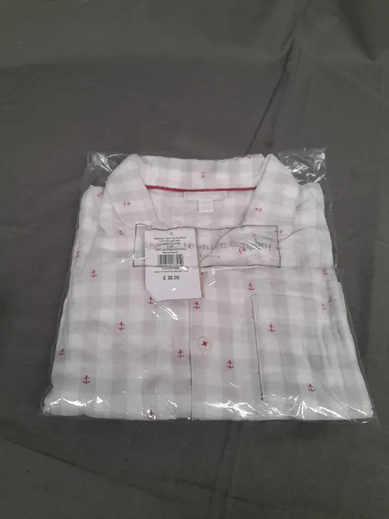 SEALED THE LITTLE WHITE COMPANY ANCHOR SHORTIE PYJAMA - 9-10 YEAR