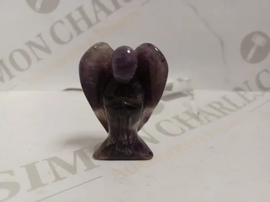 SMALL STONE ANGEL DECORATION