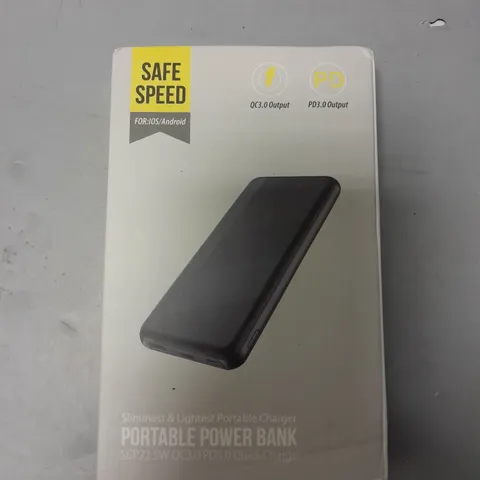 BOXED SAFE SPEED PORTABLE POWER BANK 1000MAH