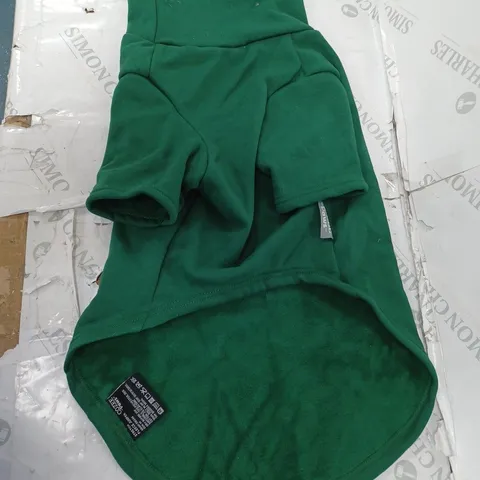 GREEN SOFT DOG JACKET