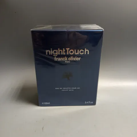 NEW AND SEALED FRANCK OLIVIER NIGHT TOUCH EAU DE TOILETTE SPRAY 100ML