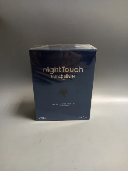 NEW AND SEALED FRANCK OLIVIER NIGHT TOUCH EAU DE TOILETTE SPRAY 100ML