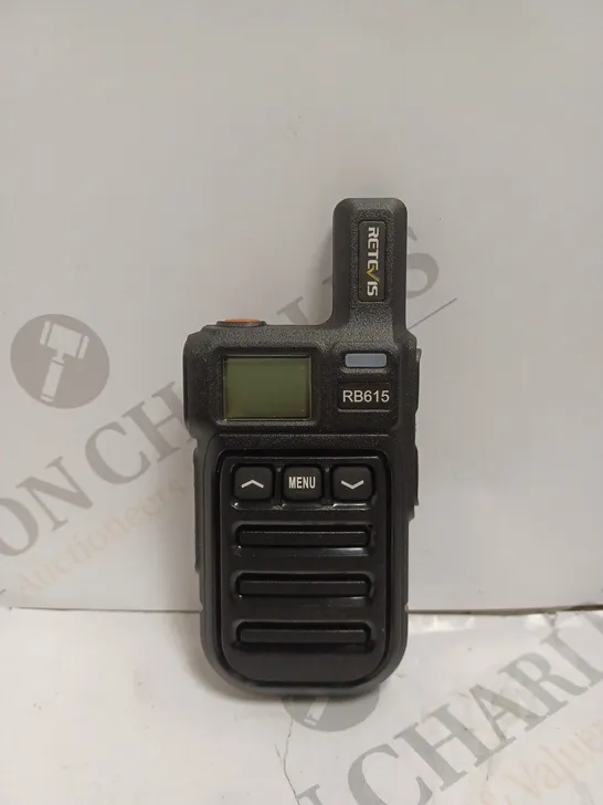 BOXED RETCVIS TWO WAY RADIO RB615