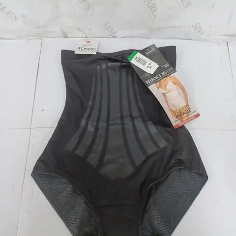 MIRACLE SUIT SHAPEWEAR IN BLACK SIZE L 