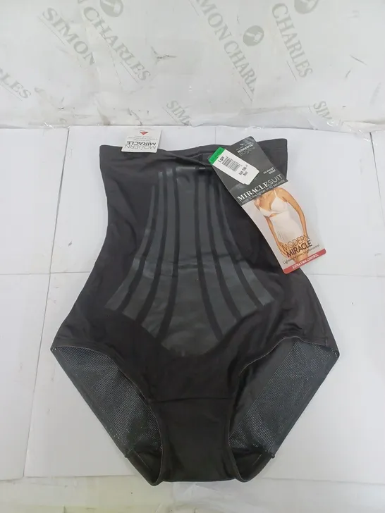 MIRACLE SUIT SHAPEWEAR IN BLACK SIZE L 