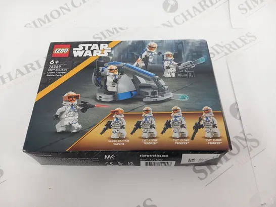 BOXED LEGO STAR WARS 75359 AHSOKA'S CLONE TROOPER BATTLE PACK