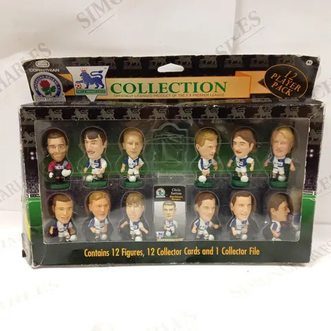 BOXED CORINTHIAN PREMIER LEAGUE 12 PLAYER PACK COLLECTION BLACKBURN ROVERS 