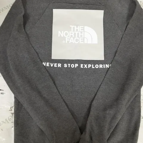 THE NORTH FACE GREY JUMPER - SIZE X SMALL