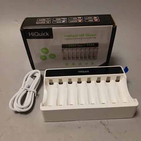 BOXED HIQUICK INTELLIGENT LCD CHARGER 