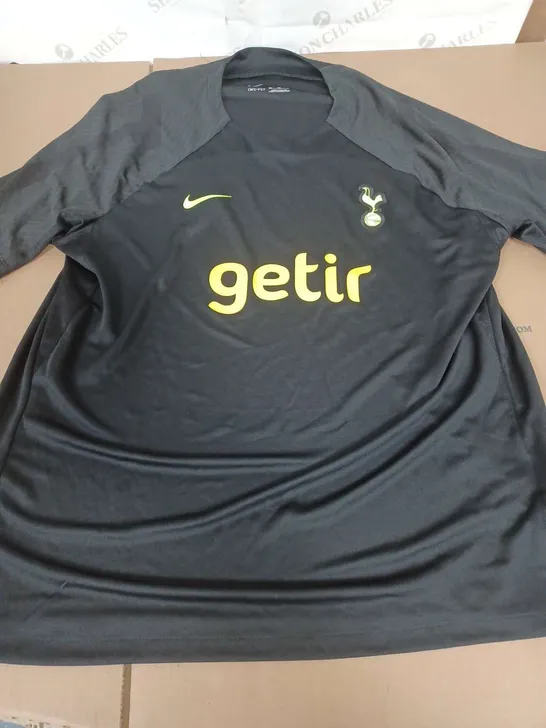 NIKE TOTTENHAM HOTSPUR TOP IN BLACK - XXL