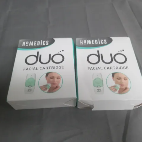 BOXED HOMEDICS DUO FACIAL CARTRIDGE 