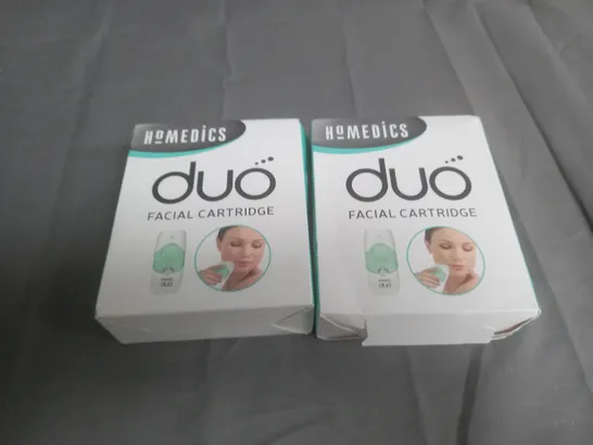 BOXED HOMEDICS DUO FACIAL CARTRIDGE 