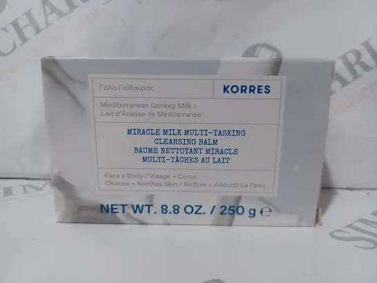 KORRES MEDITERRANEAN MIRACLE MILK MULTI TASKING CLEANSING BALM