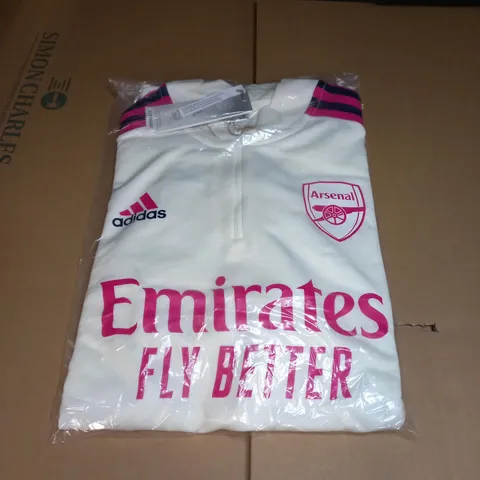 ADIDAS ARSENAL TRACK TOP - SIZE M