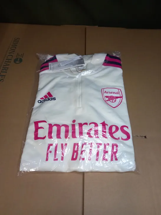 ADIDAS ARSENAL TRACK TOP - SIZE M