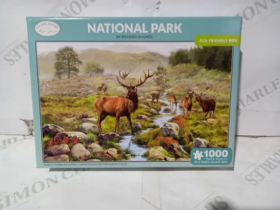 OTTER HOUSE NATIONAL PARK 1000 PIECE JIGSAW PUZZLE